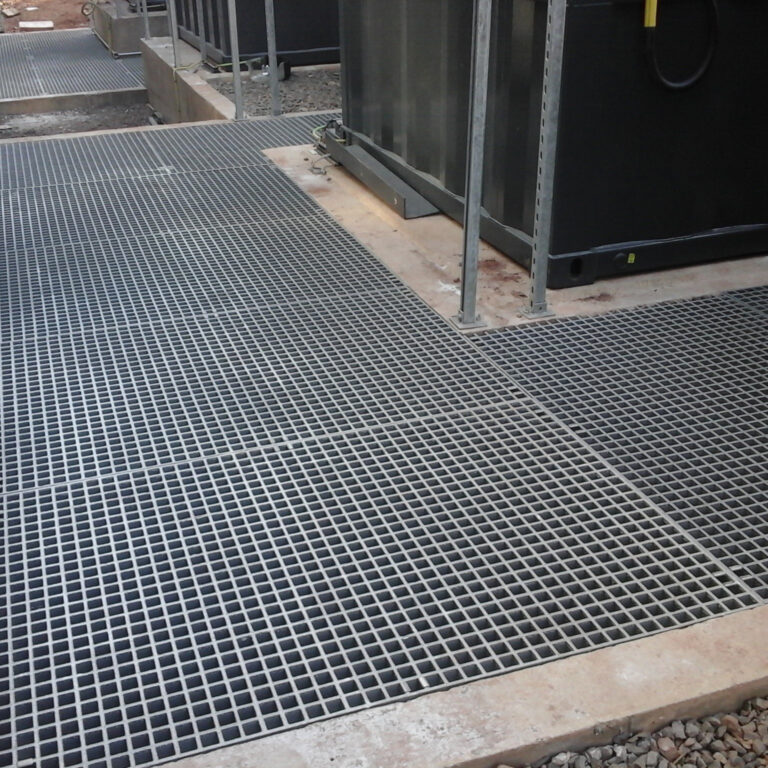 Anti-Slip Open Mesh GRP Grating | Step On Safety