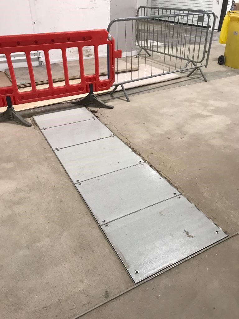 GRP Trench Covers - Step on Safety